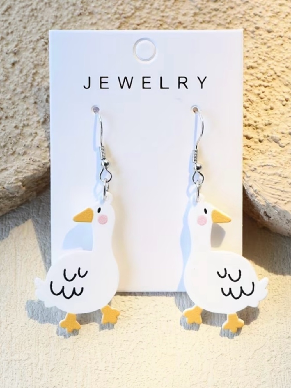 Goose Dangle Earrings -Women’s Jewelry